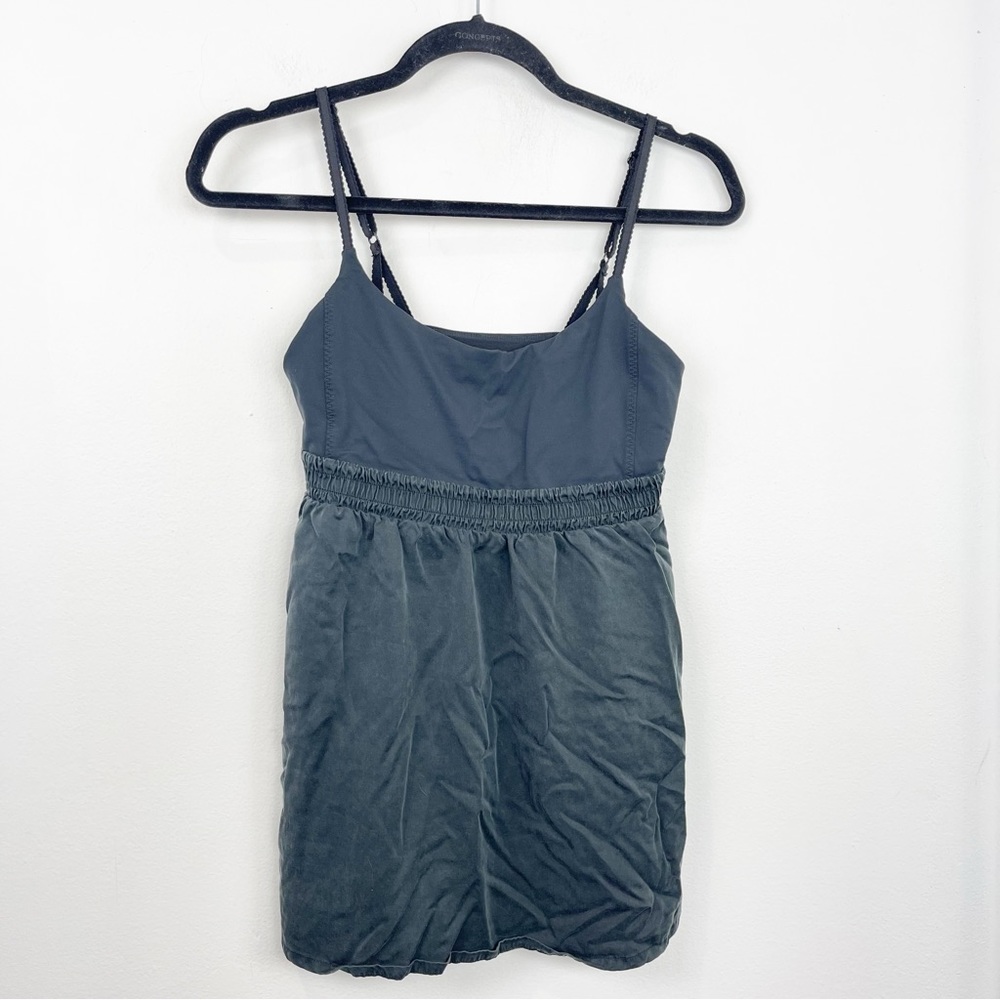 Lululemon Womens Bliss Babydoll Black Tank Top Size 6